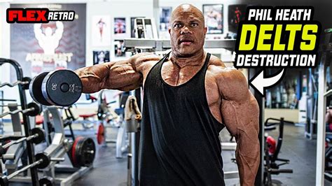 phil heath training split|phil heath shoulder workout.